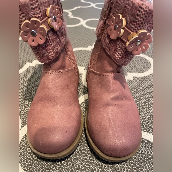 Girls boots pink size 10 - Picture 3 of 3